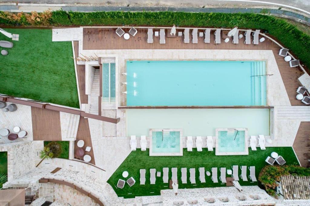 Hotel Corte Dei Tini แตราโม ภายนอก รูปภาพ